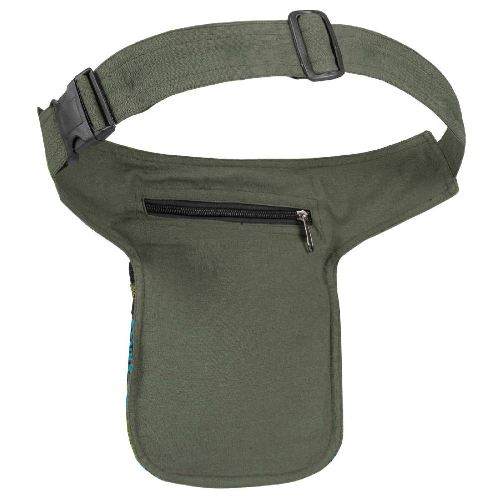 Kunst Und Magie Bauchtasche Sidebag Hipbag Goa Mandalat Gürteltasche Festivaltasche Lagerräumung