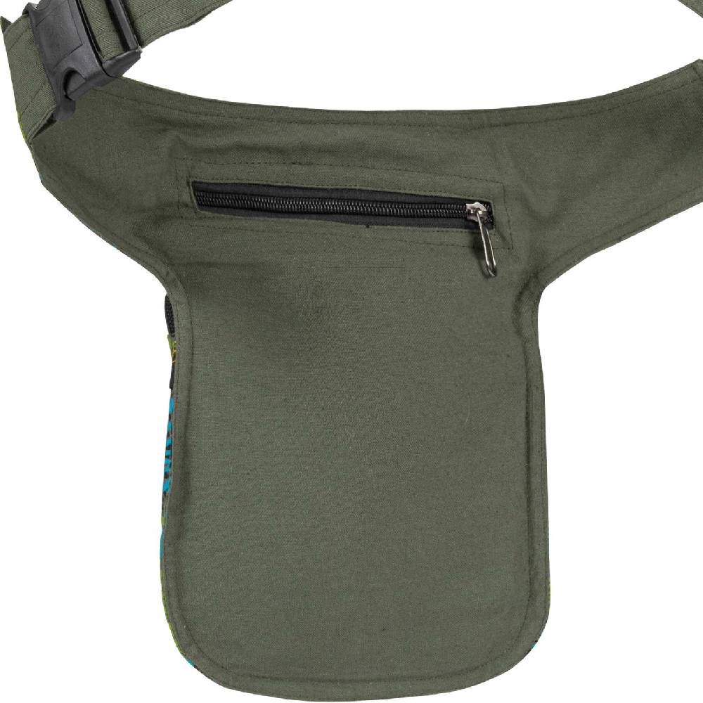 Kunst Und Magie Bauchtasche Sidebag Hipbag Goa Mandalat Gürteltasche Festivaltasche Lagerräumung