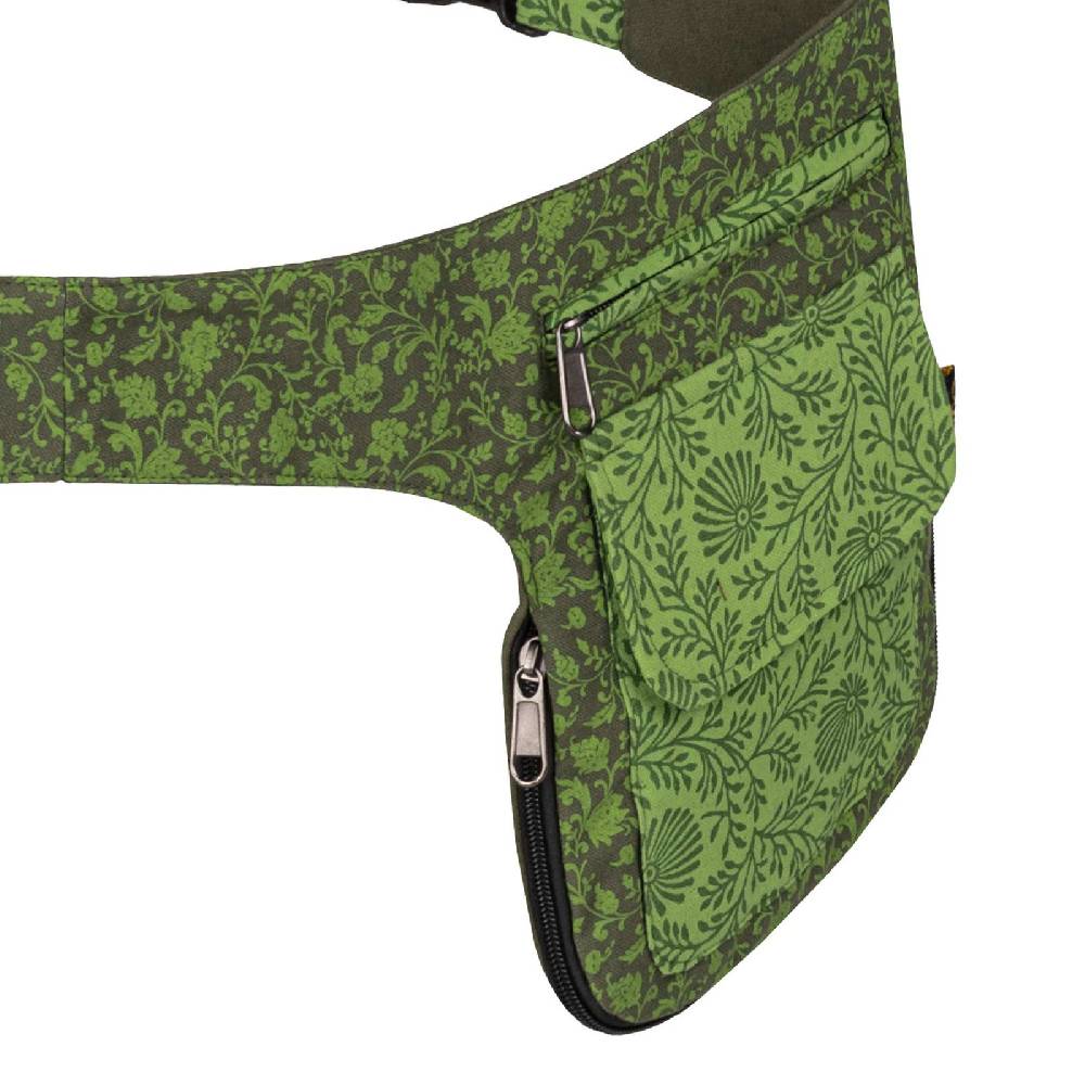 Kunst Und Magie Doppel Bauchtasche Sidebag Gürteltasche Festivaltasche Hippie Goa Hüfttasche Hipbag Gassitasche Neuheiten