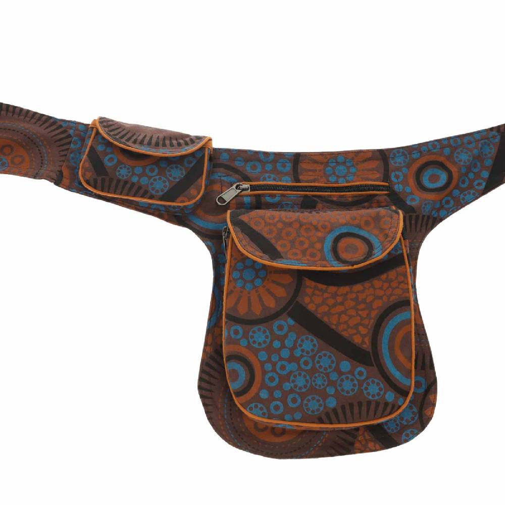 Kunst Und Magie Doppel Bauchtasche Sidebag Gürteltasche Festivaltasche Hippie Goa Hüfttasche Hipbag Tägliche Deals