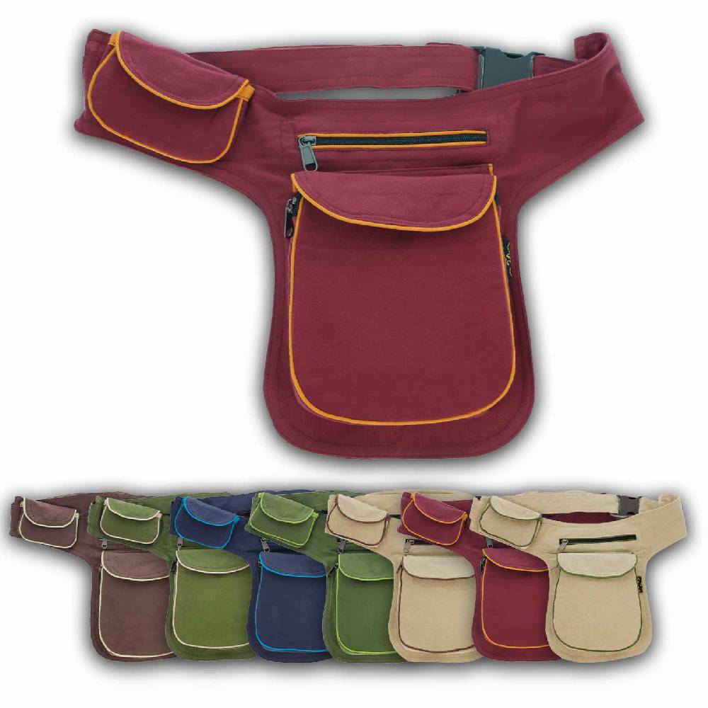 Kunst Und Magie KUNST UND MAGIE Hüfttasche Bauchtasche Gürteltasche Bauchgurt Festivaltasche Gassi-Tasche Goa Sonderangebote