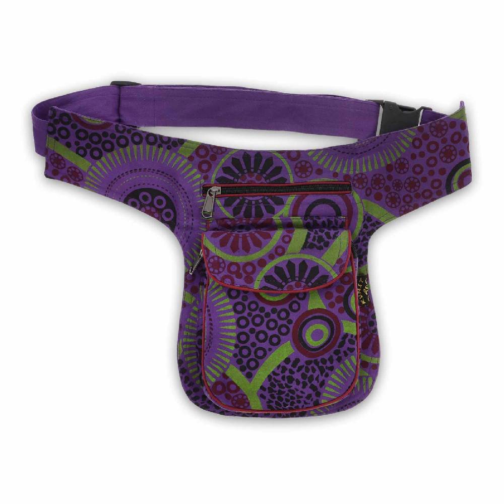 Kunst Und Magie Bauchtasche Sidebag Hipbag Mandala-Print Gürteltasche Festivaltasche Tiefpreis
