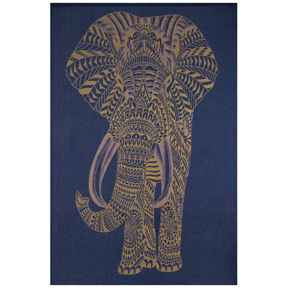 Kunst Und Magie Kunst und Magie Tagesdecke Wandbehang Deko Tuch Goldener Elefant ca. 200 x135cm 50% Rabatt für begrenzte Zeit
