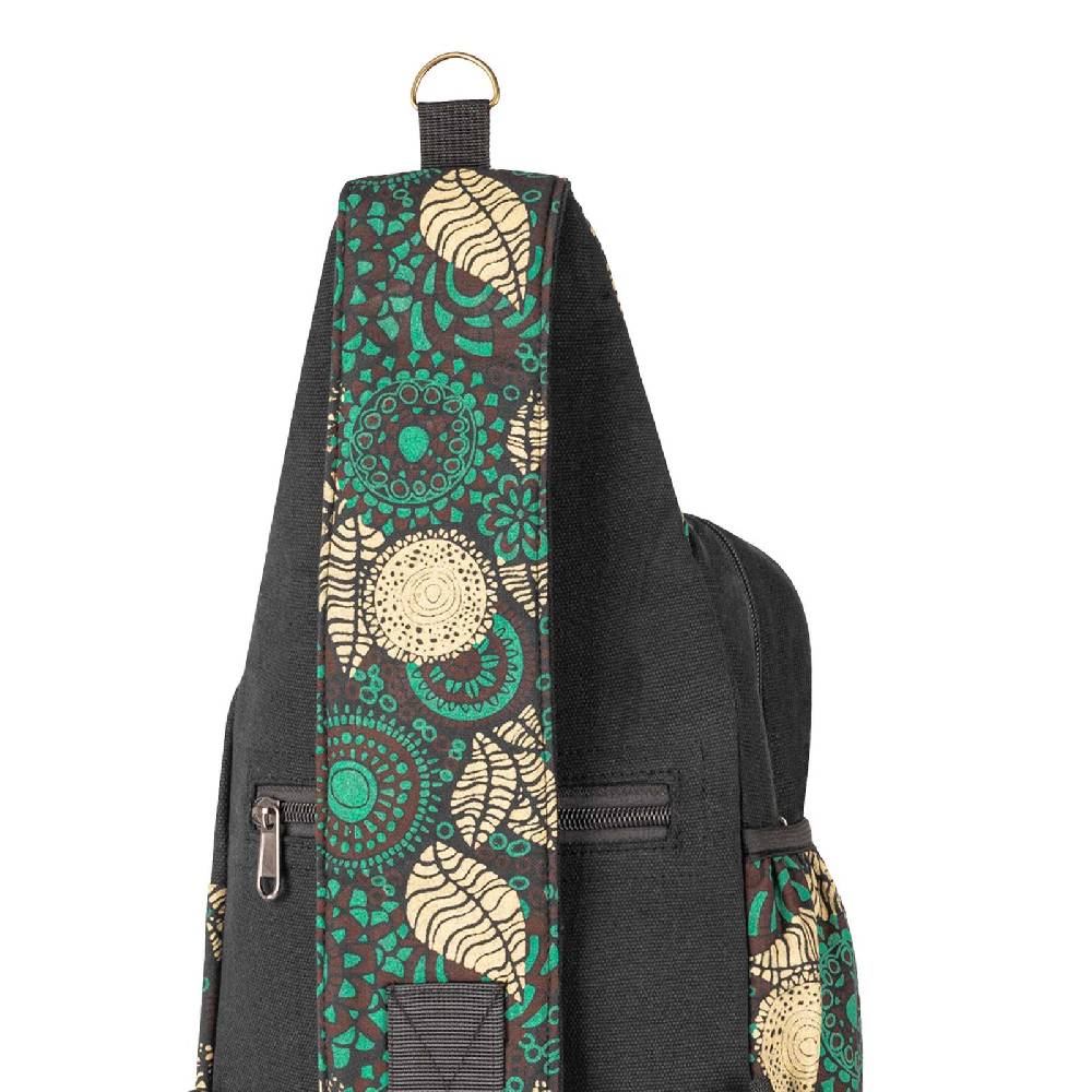 Kunst Und Magie Kunst und Magie Sling Bag Lebensblume Schultertasche Hippie Goa Bodybag crossbody Rucksack Bunt M Rabatt