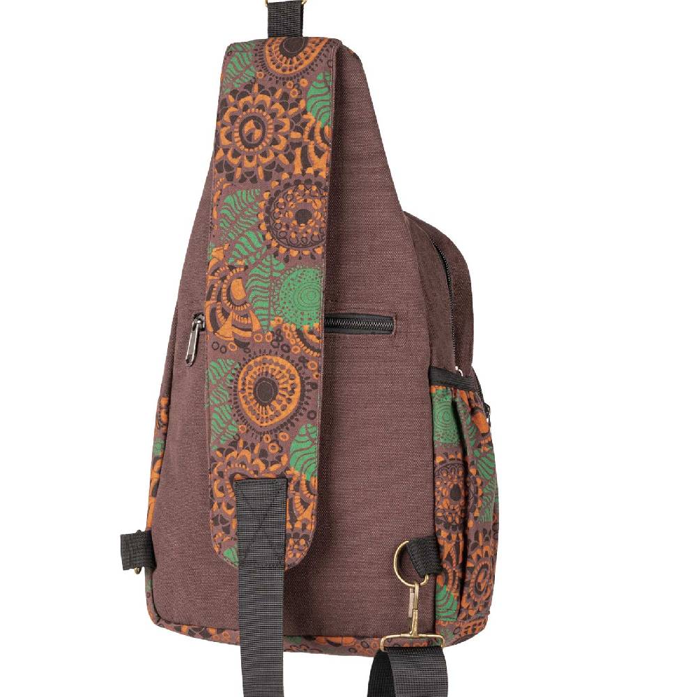 Kunst Und Magie Kunst und Magie Sling Bag Schultertasche Hippie Goa Bodybag crossbody Rucksack Bunt M Günstig kaufen