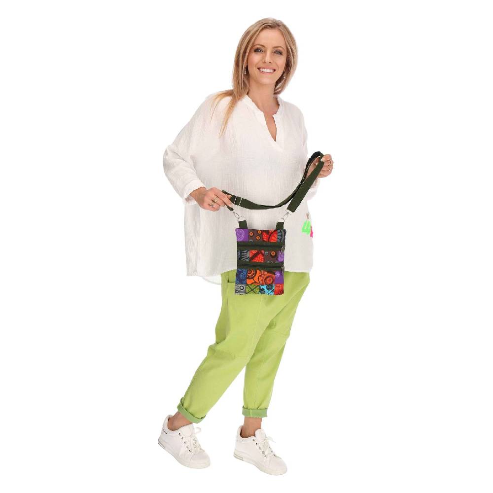 Kunst Und Magie Bunte Damen Handtasche Schultertasche Hippie Umhängetasche Handtasche Goa Tasche Boho Goa Patchwork Großer Ausverkauf