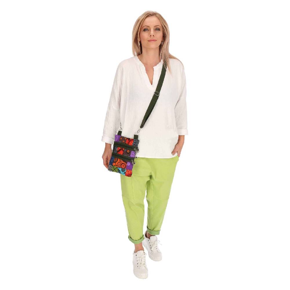 Kunst Und Magie Bunte Damen Handtasche Schultertasche Hippie Umhängetasche Handtasche Goa Tasche Boho Goa Patchwork Großer Ausverkauf
