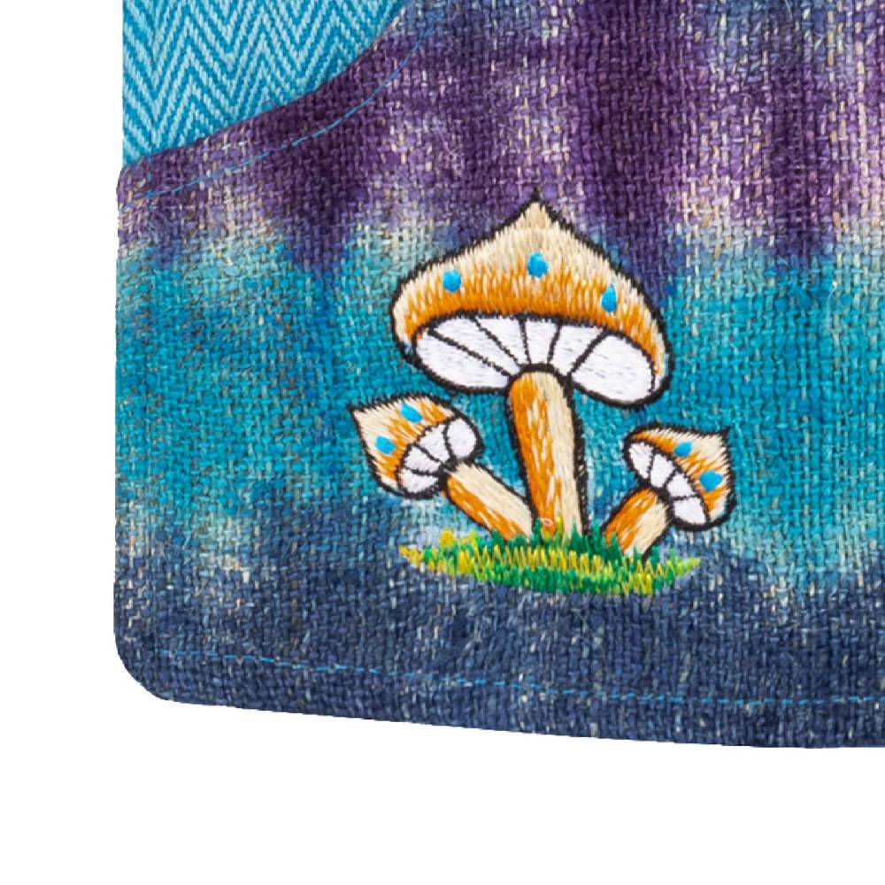 Kunst Und Magie Bunte Hanf Schultertasche Hippie Handtasche Goa Tasche Tie Dye Batik Damen Herren Begrenztes Angebot