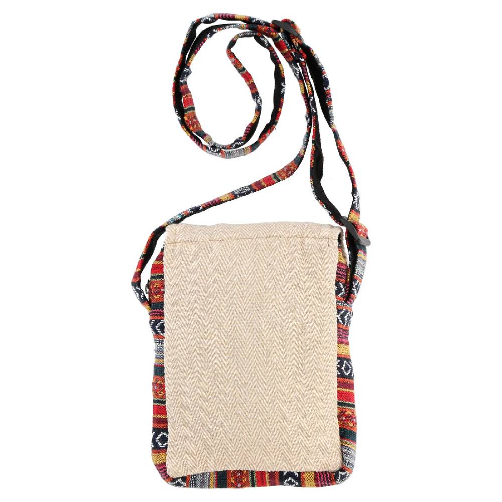 Kunst Und Magie kleine Hanf Schultertasche Hippie Handtasche Goa Tasche mit Schulterriemen Damen Herren Online Shopping
