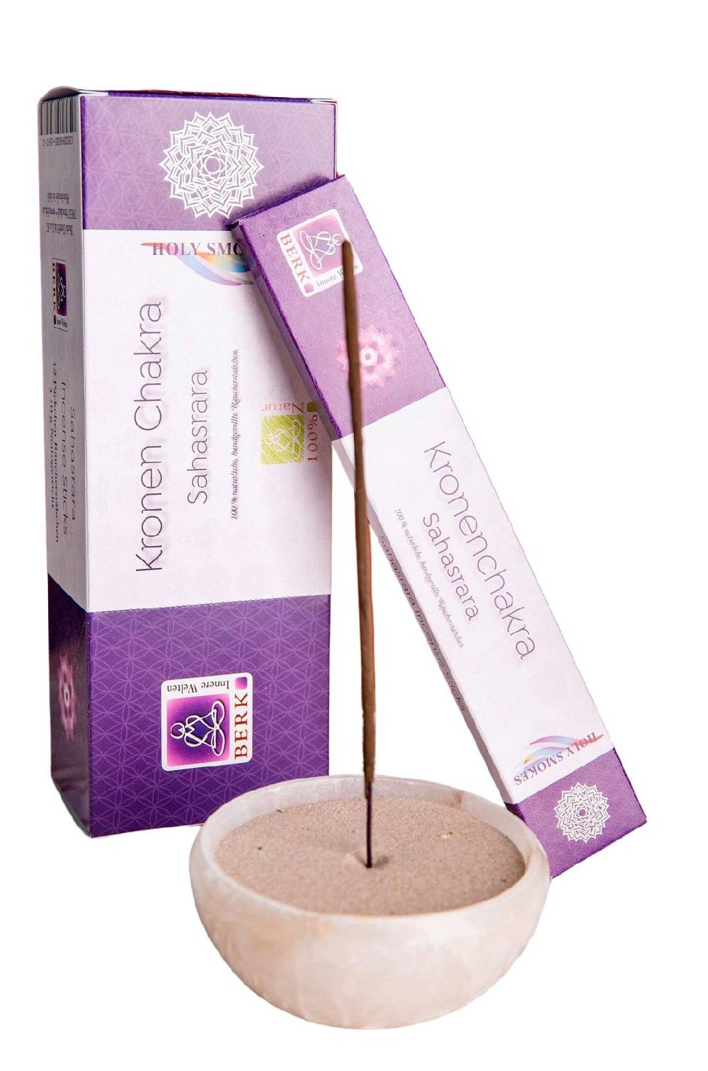 Kunst Und Magie Kronenl-Chakra Sahasrara Räucherstäbchen - Holy Smokes Chakra Duftstäbchen Weihnachtsangebot