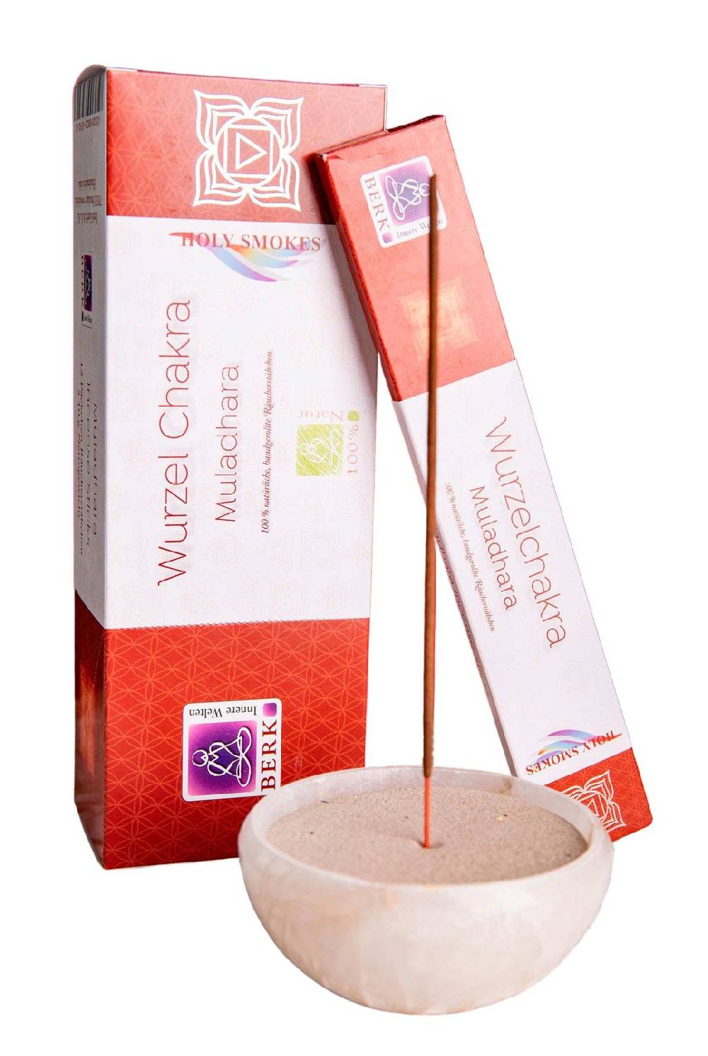 Kunst Und Magie 12er Großpackung Wurzel-Chakra Muladhara Räucherstäbchen - Holy Smokes Chakra Duftstäbchen Osterangebot