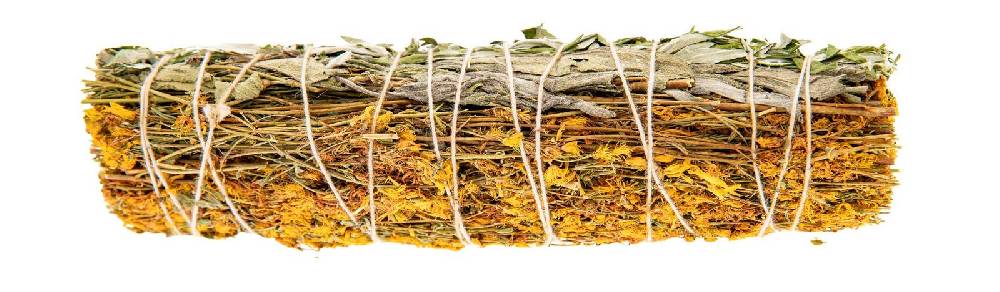 Kunst Und Magie Ausräuchern Räucherbündel - Kräuterbündel Smudge Stick Räucherbündel Indianisches Räucherwerk Lagerräumung