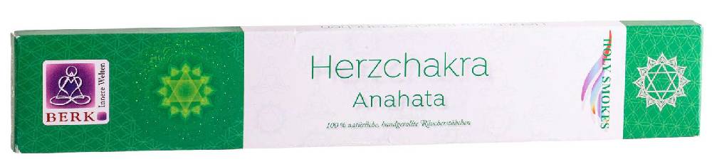 Kunst Und Magie 12er Großpackung Herz-Chakra Anahata Räucherstäbchen - Holy Smokes Chakra Duftstäbchen Zeitlich begrenztes Angebot