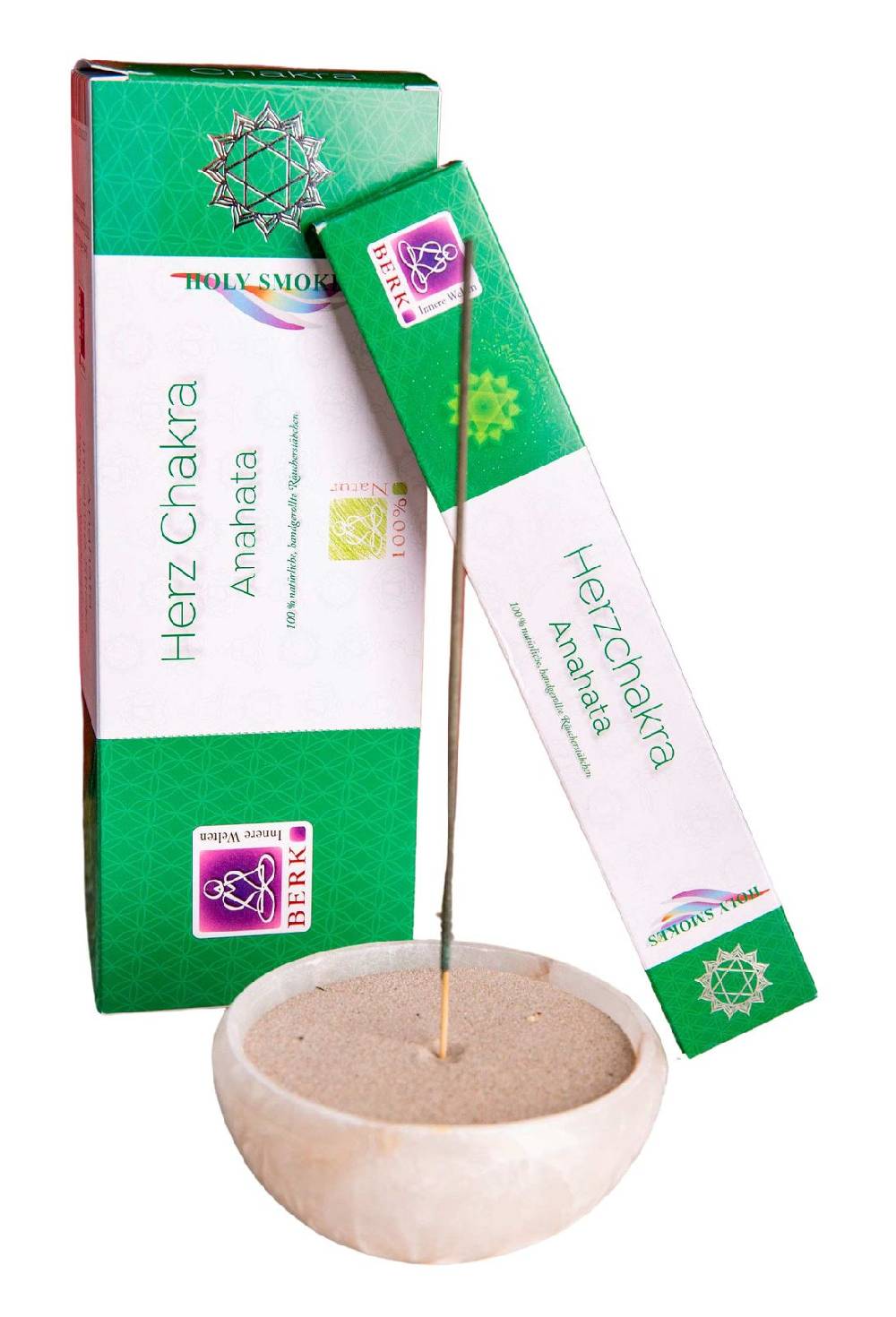 Kunst Und Magie 12er Großpackung Herz-Chakra Anahata Räucherstäbchen - Holy Smokes Chakra Duftstäbchen Zeitlich begrenztes Angebot