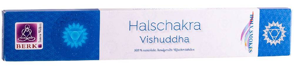 Kunst Und Magie 12er Großpackung Hals-Chakra (Vishuddha) Räucherstäbchen - Holy Smokes Chakra Duftstäbchen Blitzangebot