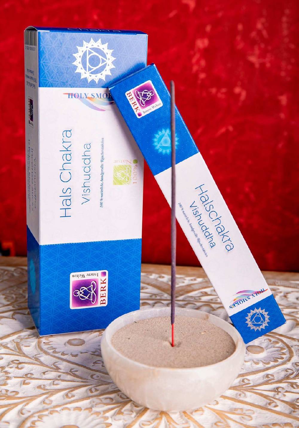 Kunst Und Magie Hals-Chakra (Vishuddha) Räucherstäbchen - Holy Smokes Chakra Duftstäbchen Große Rabatte