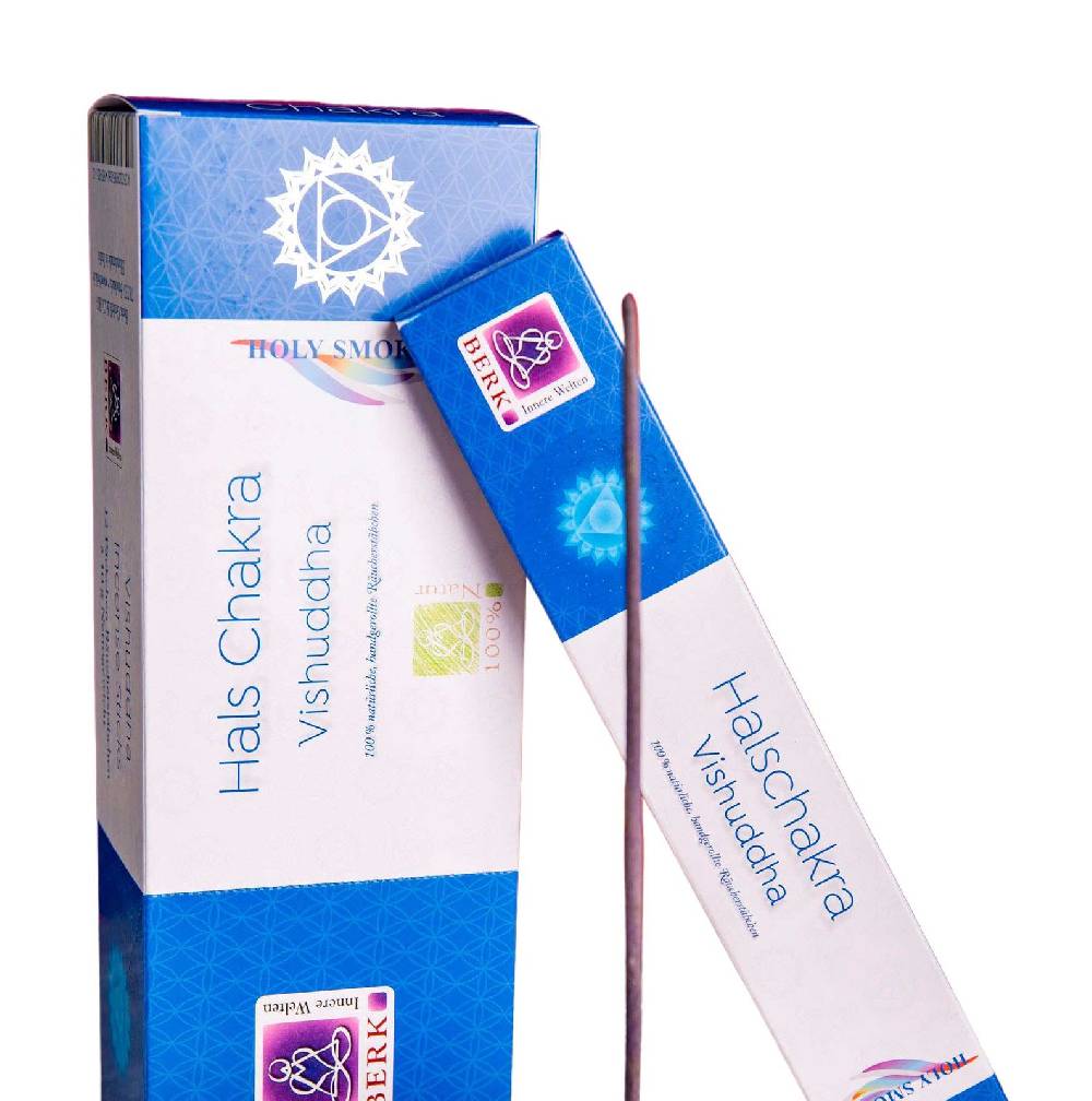 Kunst Und Magie Hals-Chakra (Vishuddha) Räucherstäbchen - Holy Smokes Chakra Duftstäbchen Große Rabatte