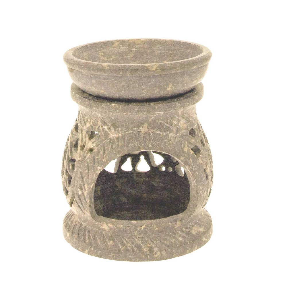 Kunst Und Magie Duftlampe Räucherstövchen Räucherschale Räuchergefäß Speckstein 10,5cm Kauf eins, bekomm eins gratis