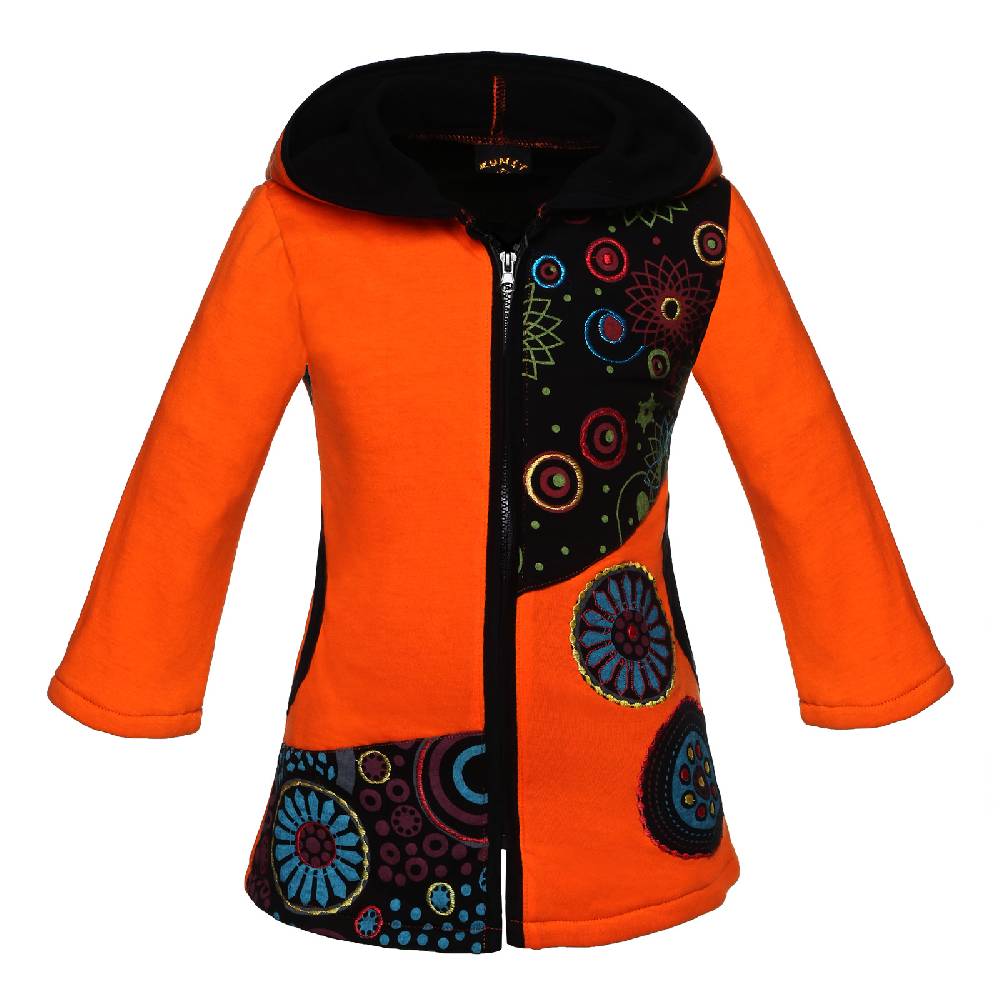 Kunst Und Magie Kunst & Magie Bunte Kinder Hippiejacke mit Zipfelkapuze Riesige Ersparnisse