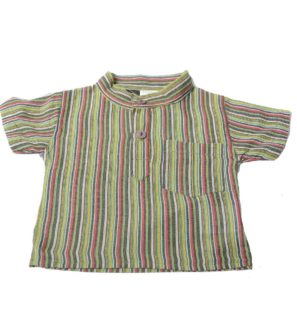 Kunst Und Magie Kinderhemd - Fisherhemd Kurtha Nepal Begrenzte Freigabe