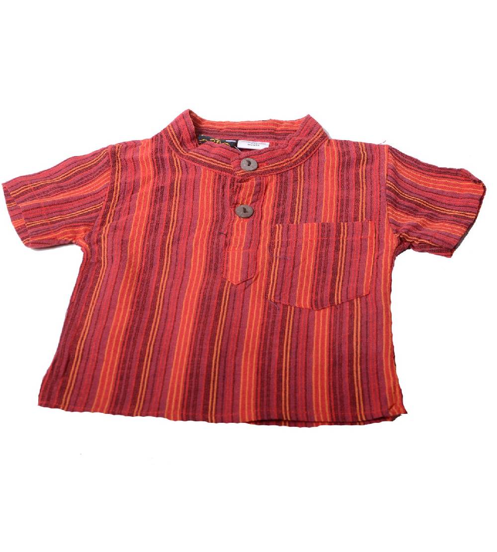 Kunst Und Magie Kinderhemd - Fisherhemd Kurtha Nepal Begrenzte Freigabe