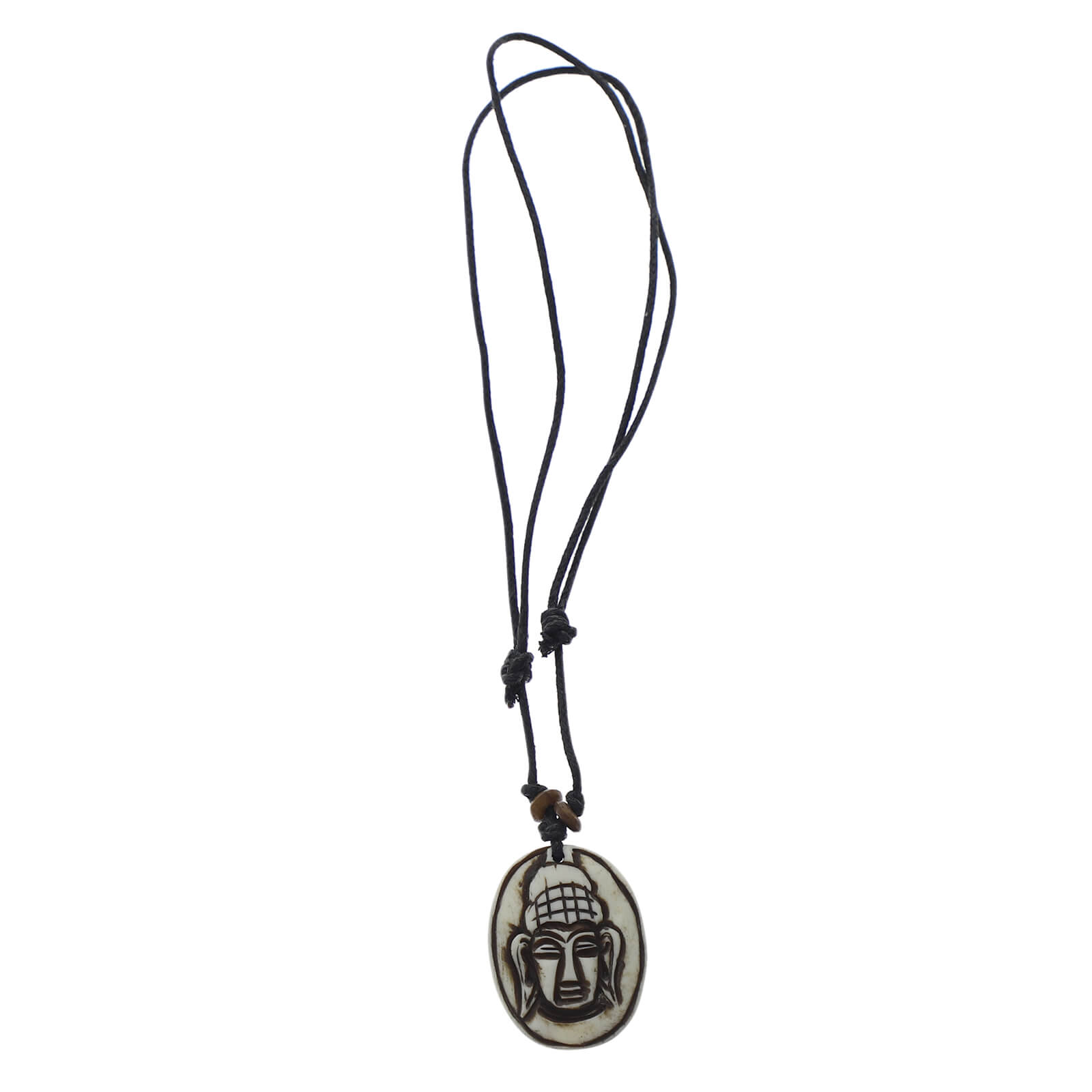 Kunst Und Magie Buddha Talisman Amulett heller Anhänger mit verstellbarem Band von Kunst und Magie Bis zu 50% Rabatt