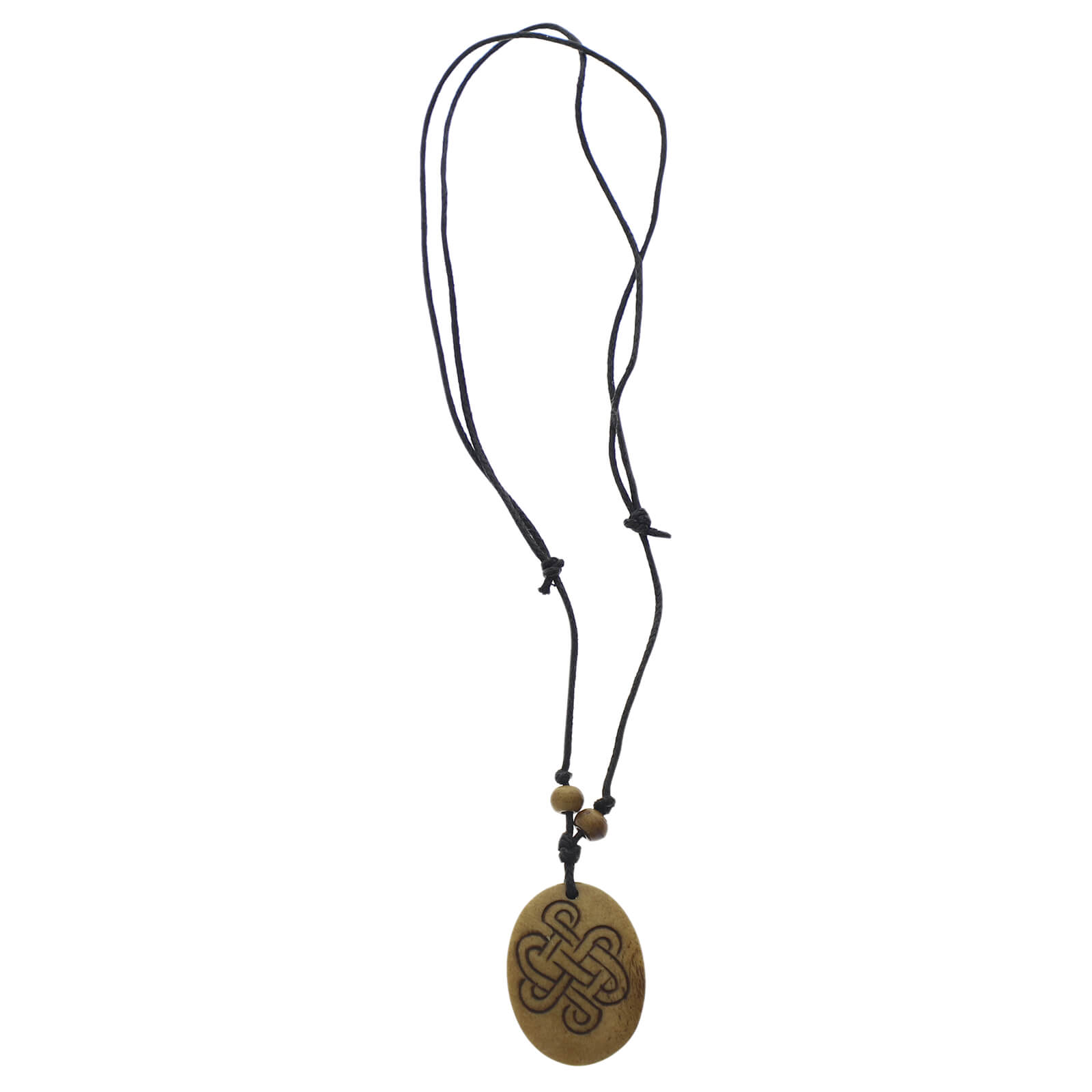 Kunst Und Magie Unendlichen Knoten Budhistischer Schutz Talisman Amulett brauner Anhänger von Kunst und Magie Bis zu 60% Rabatt