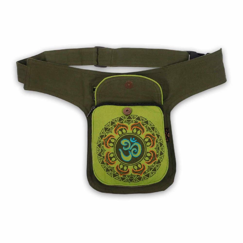 Kunst Und Magie KUNST UND MAGIE OM Mandala Bauchtasche Hüfttasche Mandala Gürteltasche Festivaltasche Sidebag Begrenzt auf 3 Tage