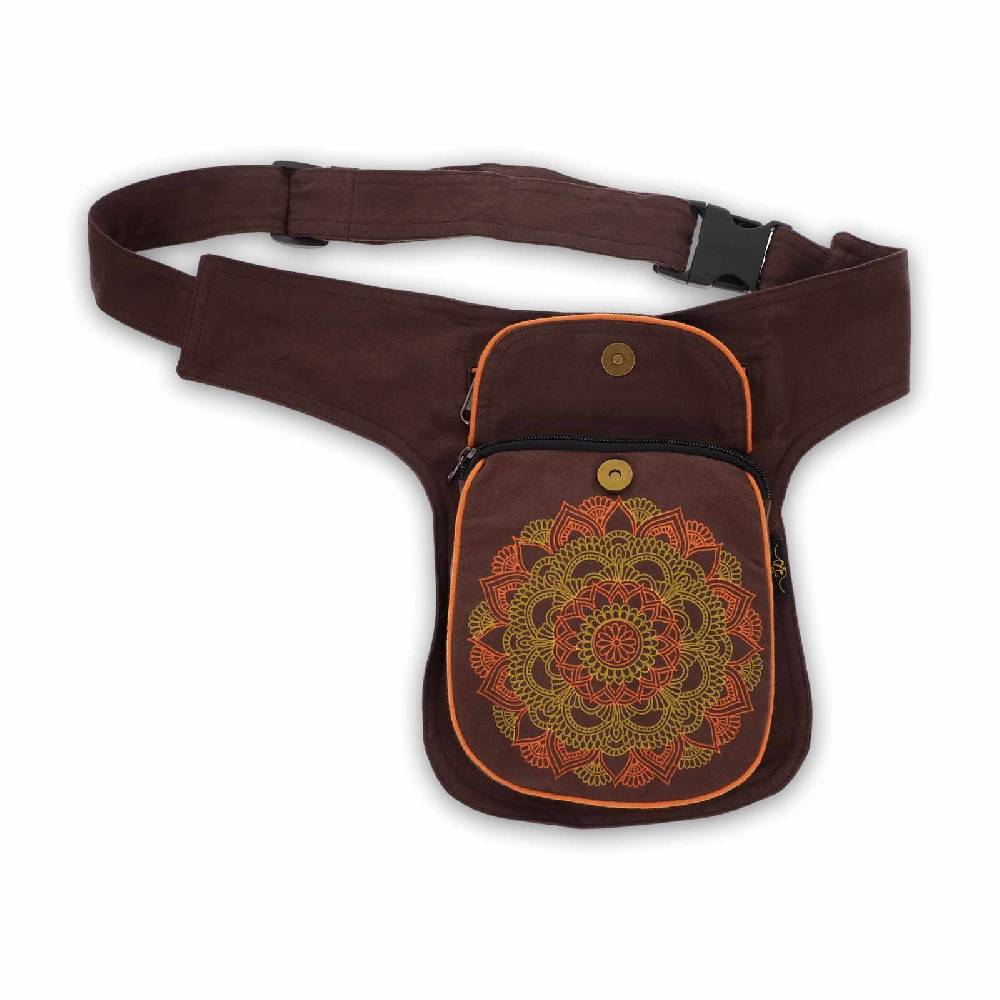 Kunst Und Magie KUNST UND MAGIE Bauchtasche Hüfttasche Mandala Gürteltasche Festivaltasche Sidebag Speichern exportieren