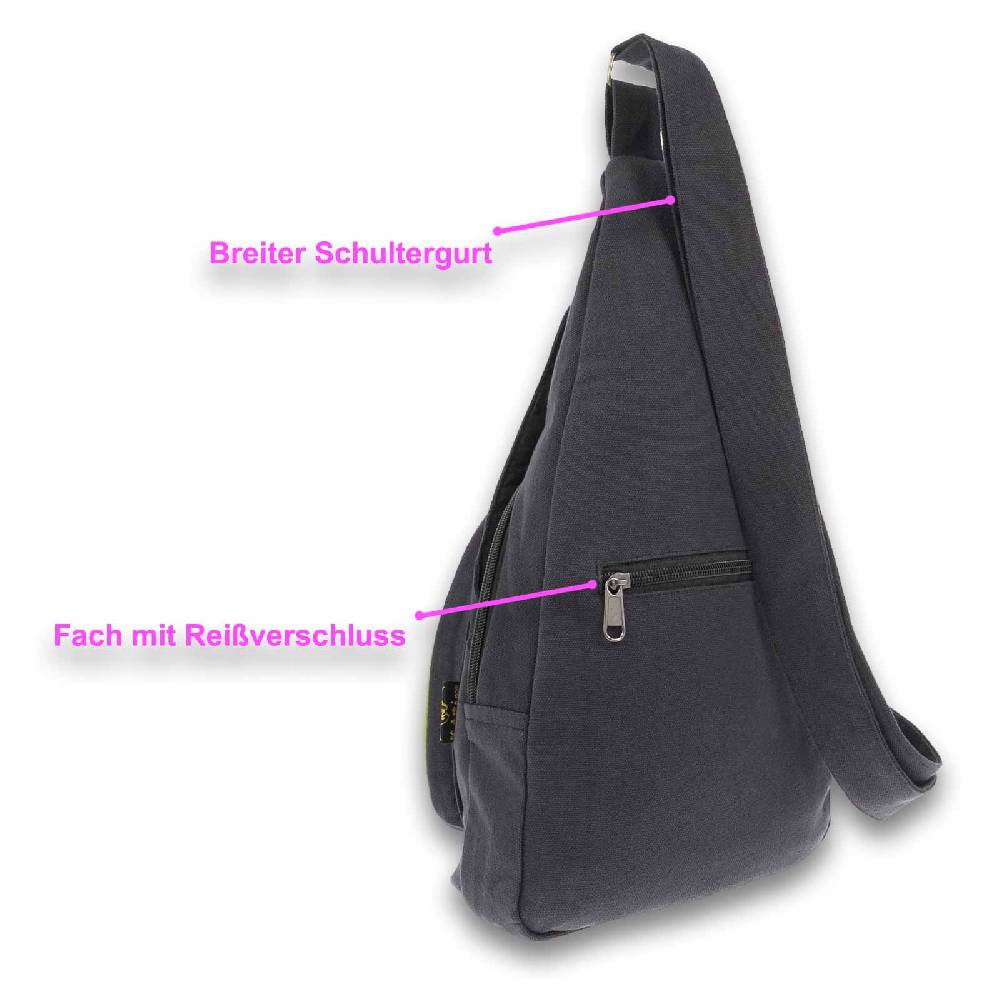 Kunst Und Magie Slingbag Brusttasche Hippie Goa Bodybag Schultertasche Rucksack S 50% Rabatt für begrenzte Zeit