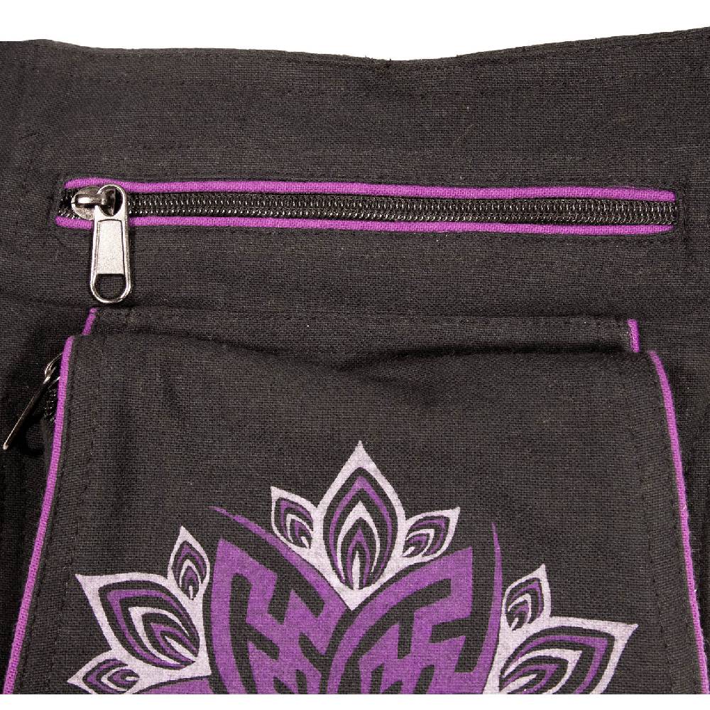 Kunst Und Magie KUNST UND MAGIE Damen Doppelte Bauchtasche Hüfttasche Mandala - Goa Gürteltasche Festivaltasche Hipbag Sidebag Online