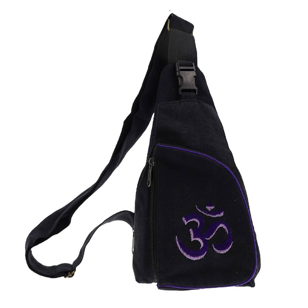 Kunst Und Magie Kunst und Magie Slingbag Hippie Goa Bodybag Schultertasche OM Rucksack Tagesrucksack Hotsell