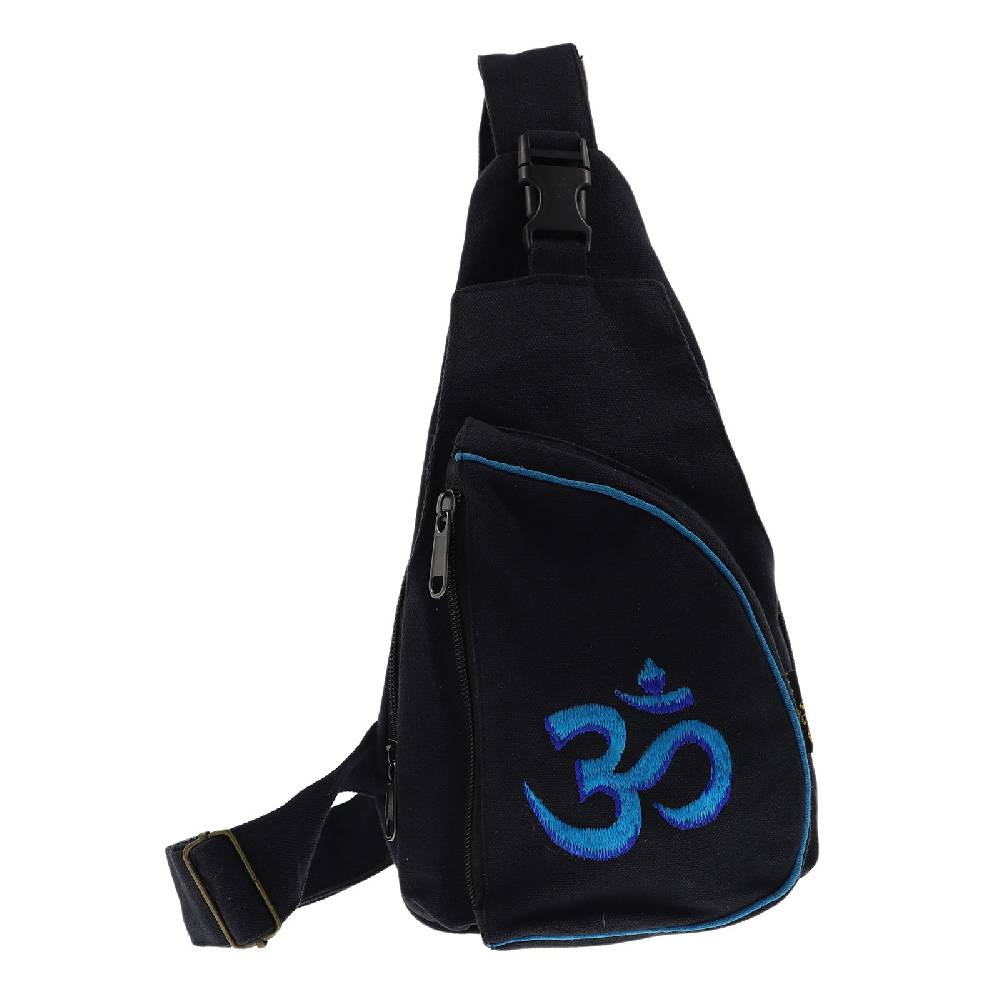 Kunst Und Magie Kunst und Magie Slingbag Hippie Goa Bodybag Schultertasche OM Rucksack Tagesrucksack Hotsell