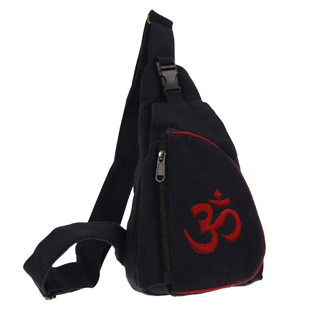 Kunst Und Magie Kunst und Magie Slingbag Hippie Goa Bodybag Schultertasche OM Rucksack Tagesrucksack Hotsell