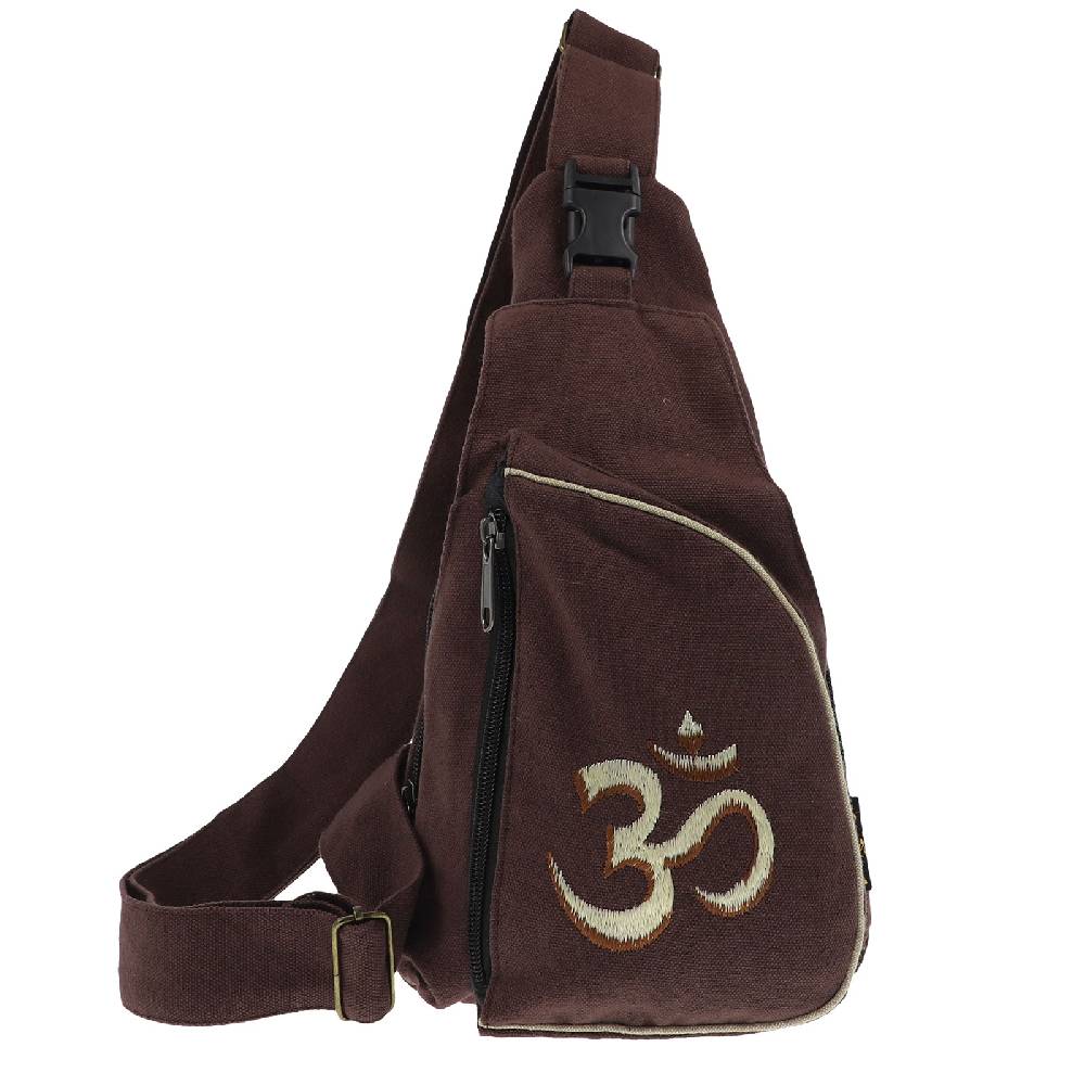 Kunst Und Magie Kunst und Magie Slingbag Hippie Goa Bodybag Schultertasche OM Rucksack Tagesrucksack Hotsell