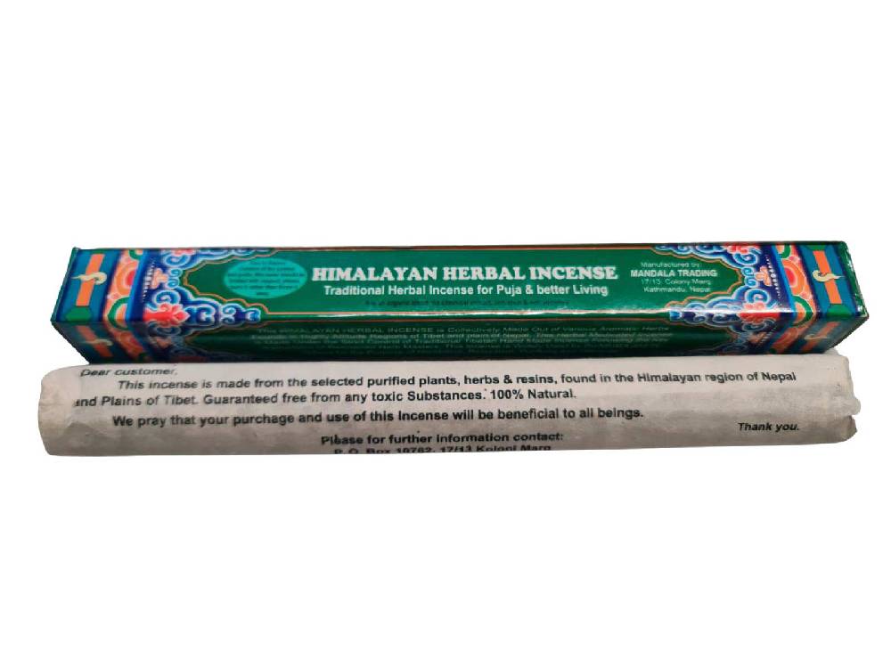 Kunst Und Magie Himalayan Herbal Incense Räucherstäbchen Duftstäbchen Tibet Buddha Devotion Osterangebot