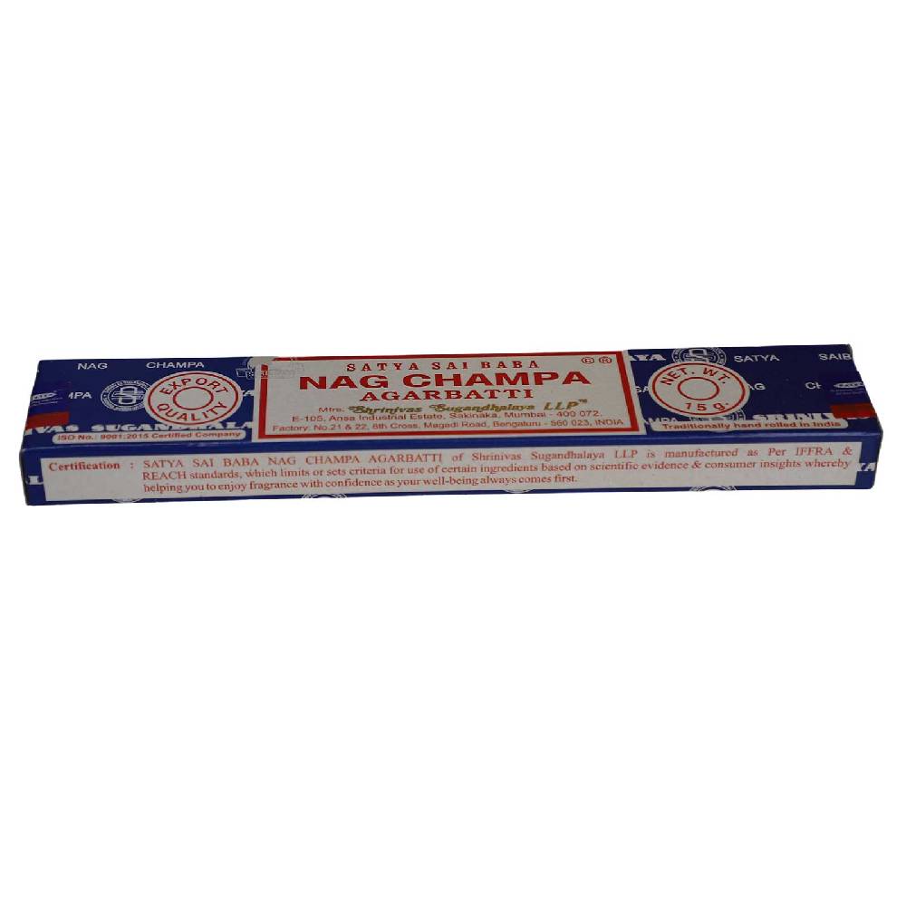 Kunst Und Magie Satya Sai Baba Nag Champa Räucherstäbchen 10er Großpackung 10x Vatertagsangebot