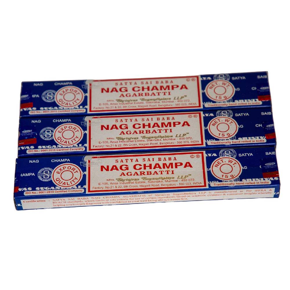 Kunst Und Magie Satya Sai Baba Nag Champa Räucherstäbchen 10er Großpackung 10x Vatertagsangebot