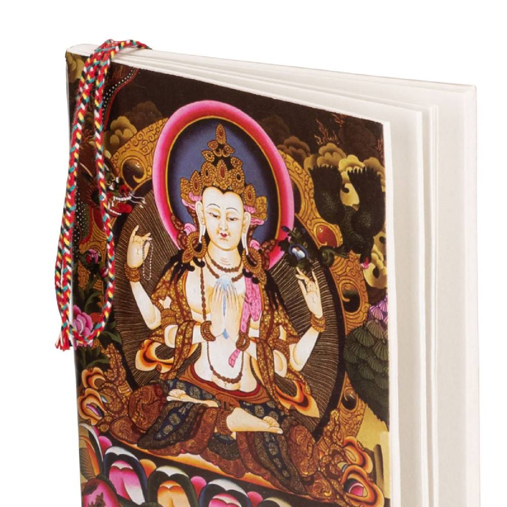 Kunst Und Magie Tagebuch Tara Buddha Tibet Poesiealbum handgefertigt Baumwollpapier- Notizbuch Indien Buch 10x15cm Nachhaltig Tägliche Deals