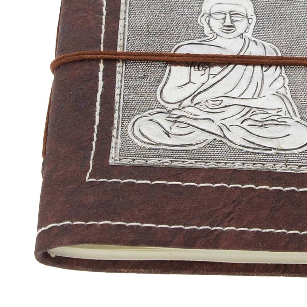 Kunst Und Magie Tagebuch Poesiealbum Holzfrei Nachhaltig Recycling Fair Notizbuch Buddha 12,5x17cm Nur für heute
