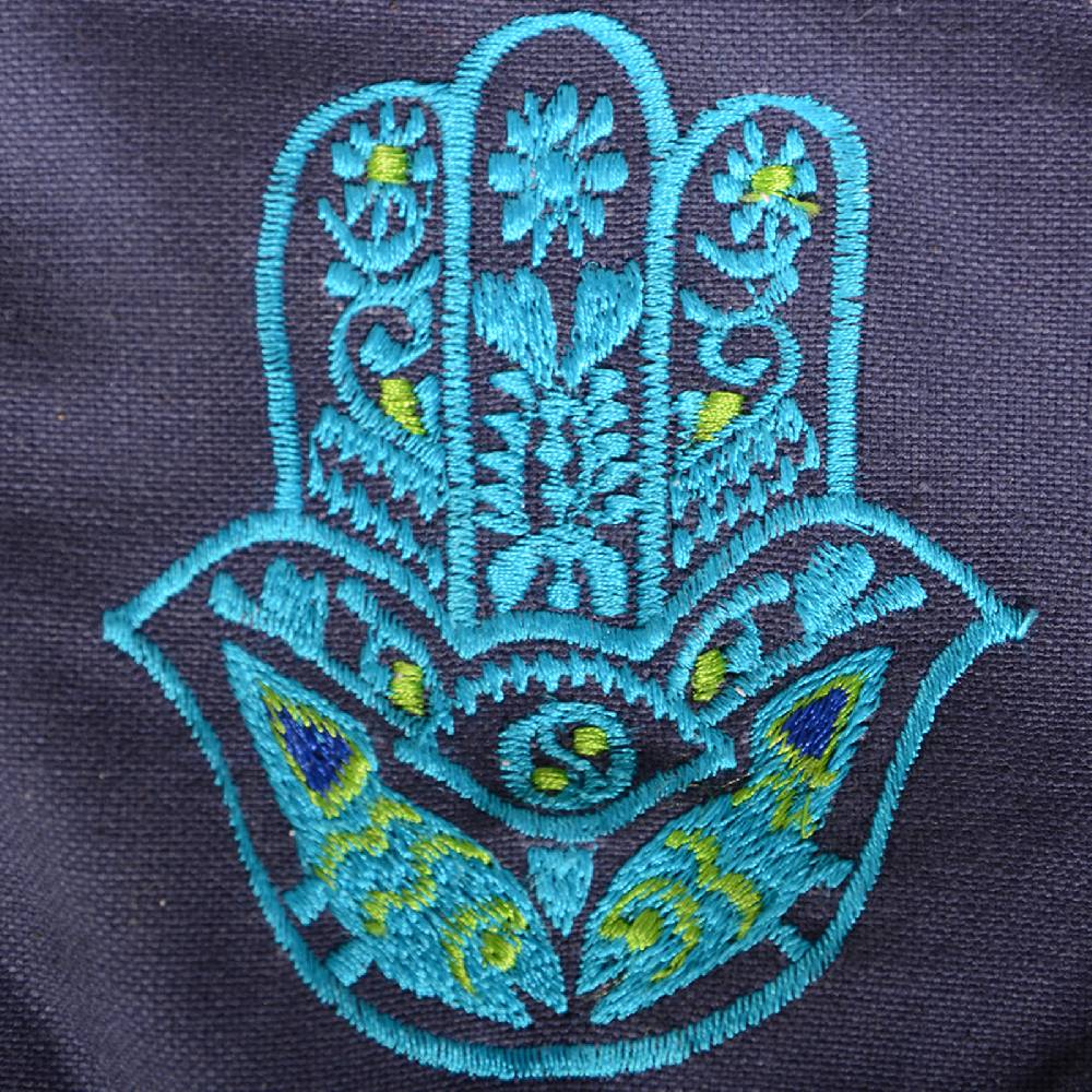 Kunst Und Magie Kunst und Magie Goa Bauchtasche Sidebag Hamsa Hand der Fatima Hüfttasche Discount Store für neue Produkte