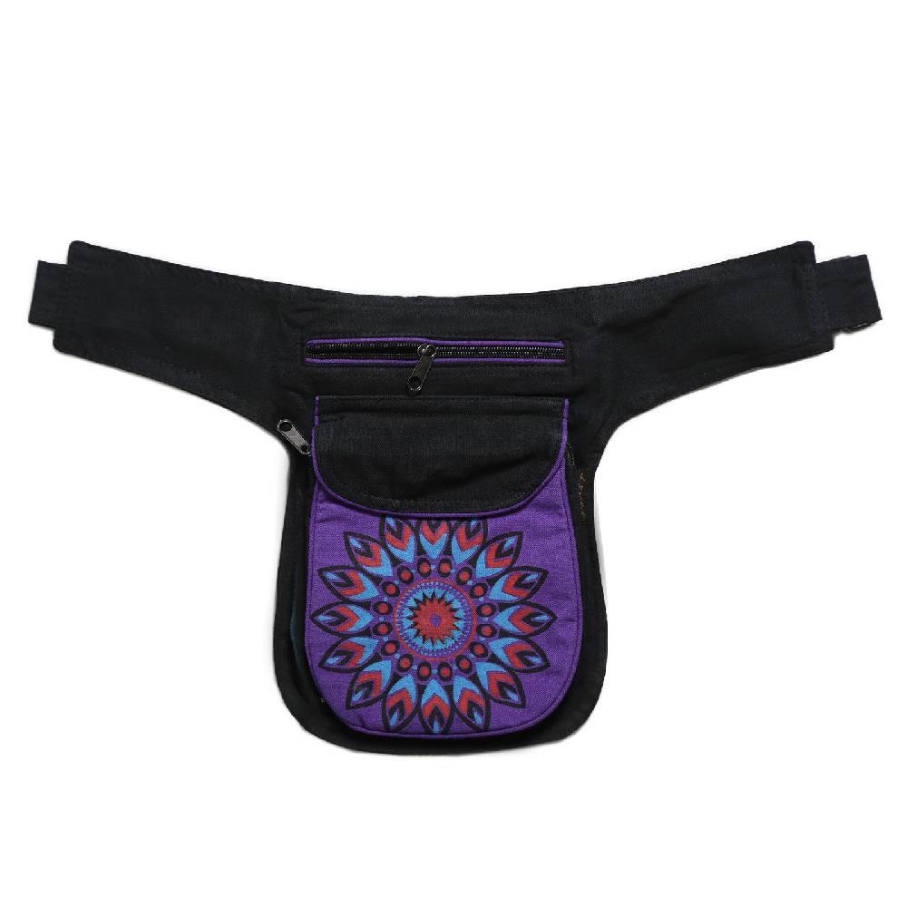 Kunst Und Magie Kunst und Magie Bauchtasche Sidebag Hipbag Mandala-Print Super Rabatt