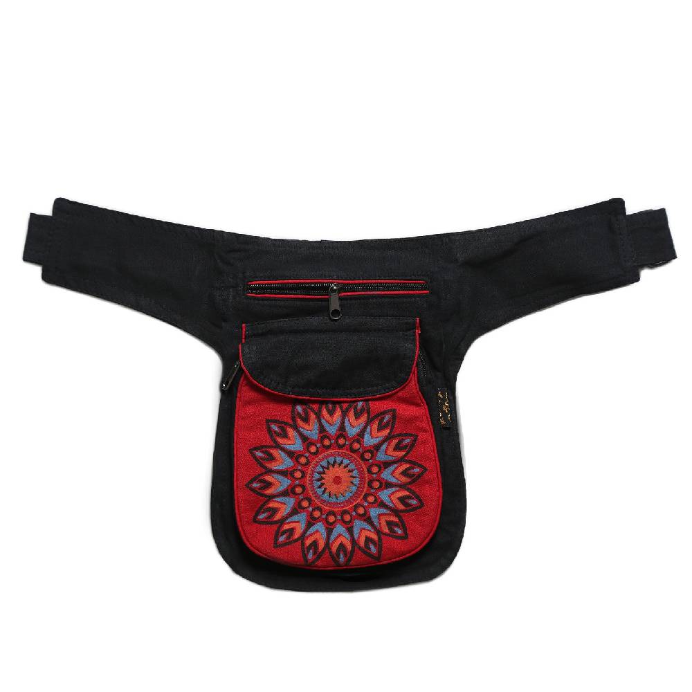 Kunst Und Magie Kunst und Magie Bauchtasche Sidebag Hipbag Mandala-Print Super Rabatt