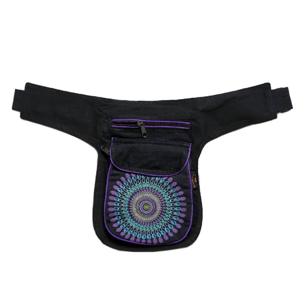 Kunst Und Magie Kunst und Magie Bauchtasche Mandala-Print Gürteltasche Festivaltasche Sidebag Riesige Rabatte