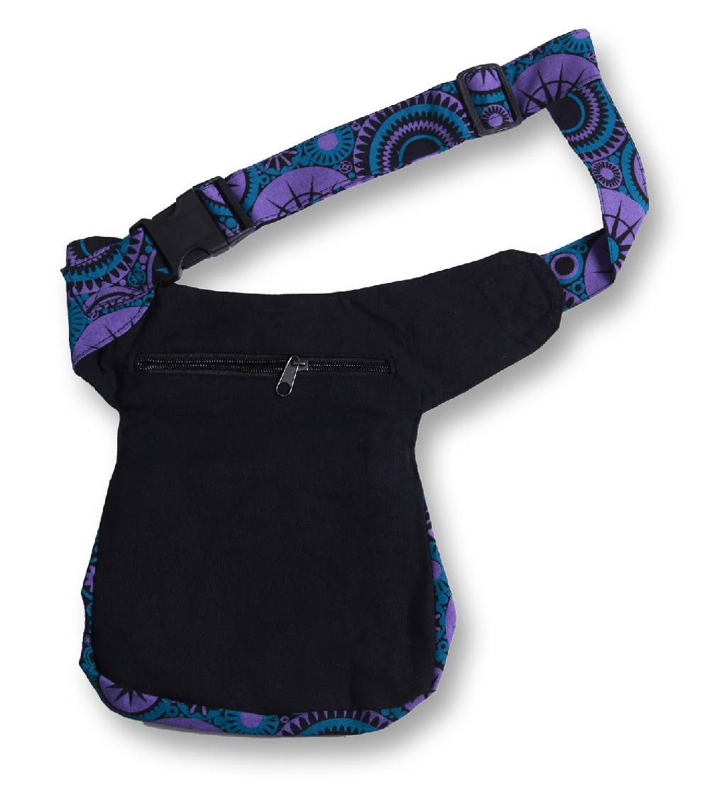 Kunst Und Magie Kunst und Magie Bunte Bauchtasche Psychedelic-Print Gürteltasche Festivaltasche Clearance-Verkauf
