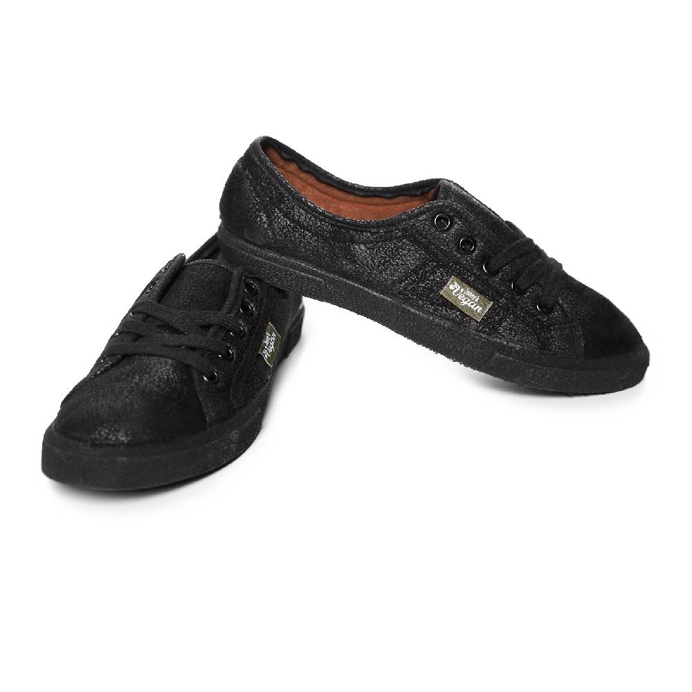 Kunst Und Magie Jonny&#039;s Vegan Sneaker - Veganer Schuh Black (Negro) Auslauf