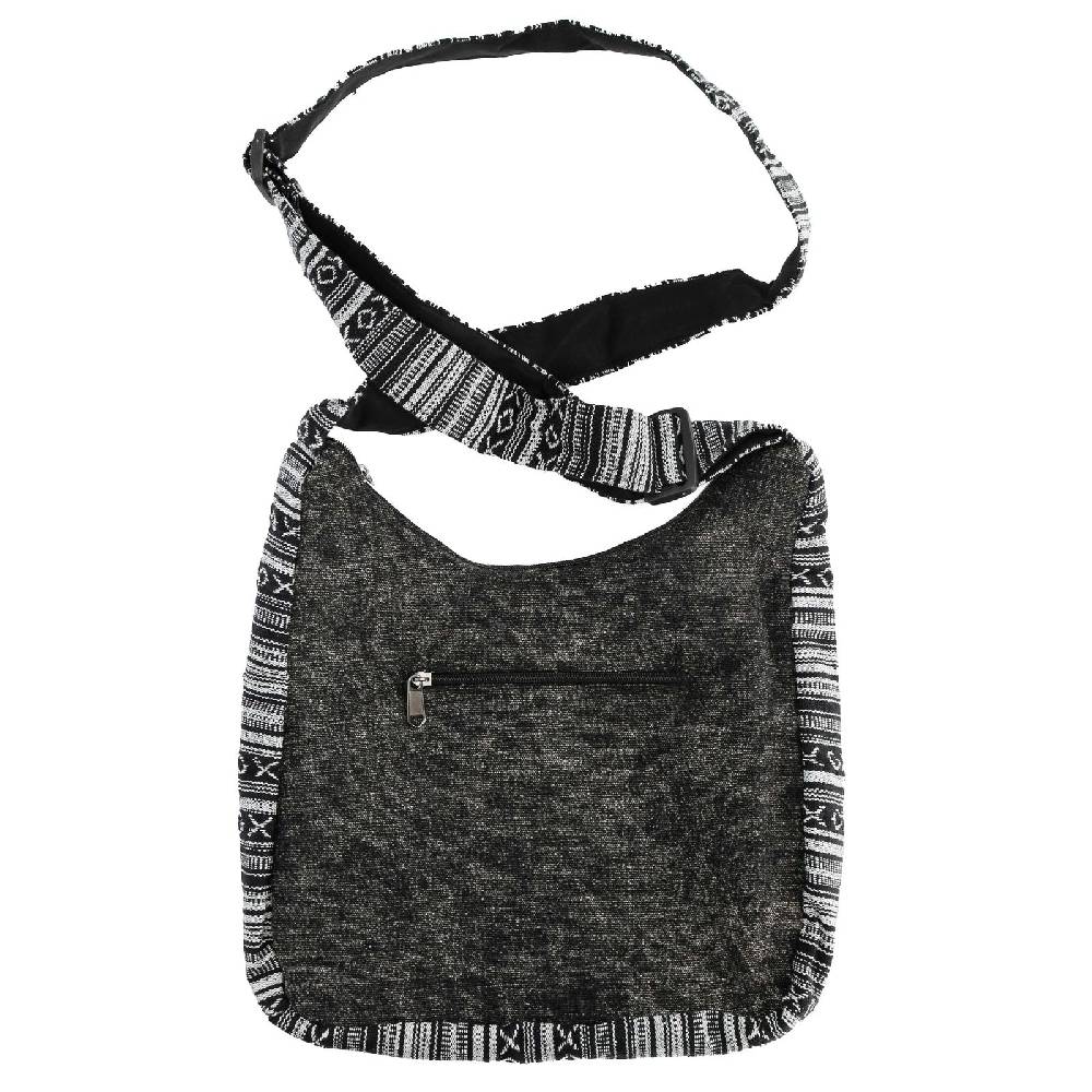 Kunst Und Magie Kunst und Magie Damen Schultertasche Stonewashed Hippie Handtasche Boho Goa Tasche mit Schulterriemen Exklusivangebot