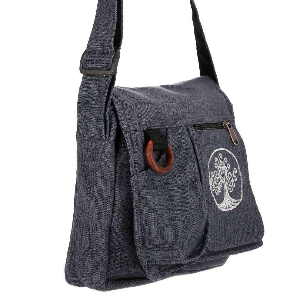 Kunst Und Magie Damen Baum der Liebe Hippie Handtasche Goa Tasche mit Schulterriemen Lebensbaum Cyber Monday