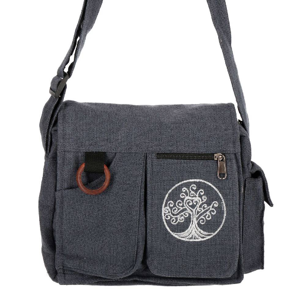 Kunst Und Magie Damen Baum der Liebe Hippie Handtasche Goa Tasche mit Schulterriemen Lebensbaum Cyber Monday