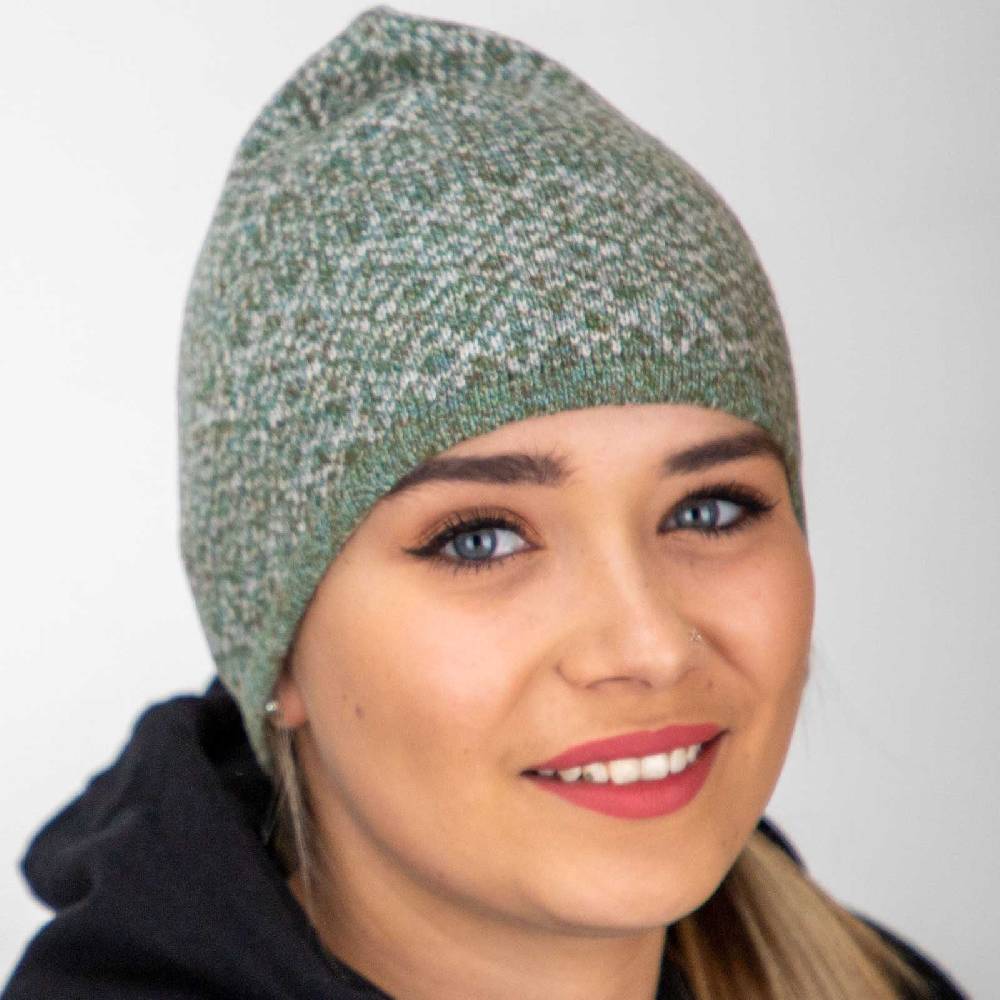 Kunst Und Magie Beanie Mütze aus Lammwolle Wollmütze Nordisch Unisex für Sie und Ihn Vatertagsangebot